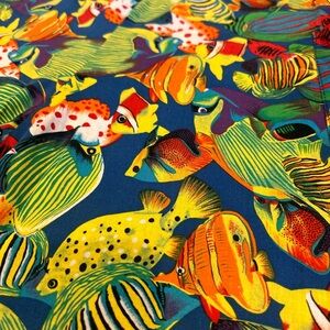 90s Tropical Fish Jumper